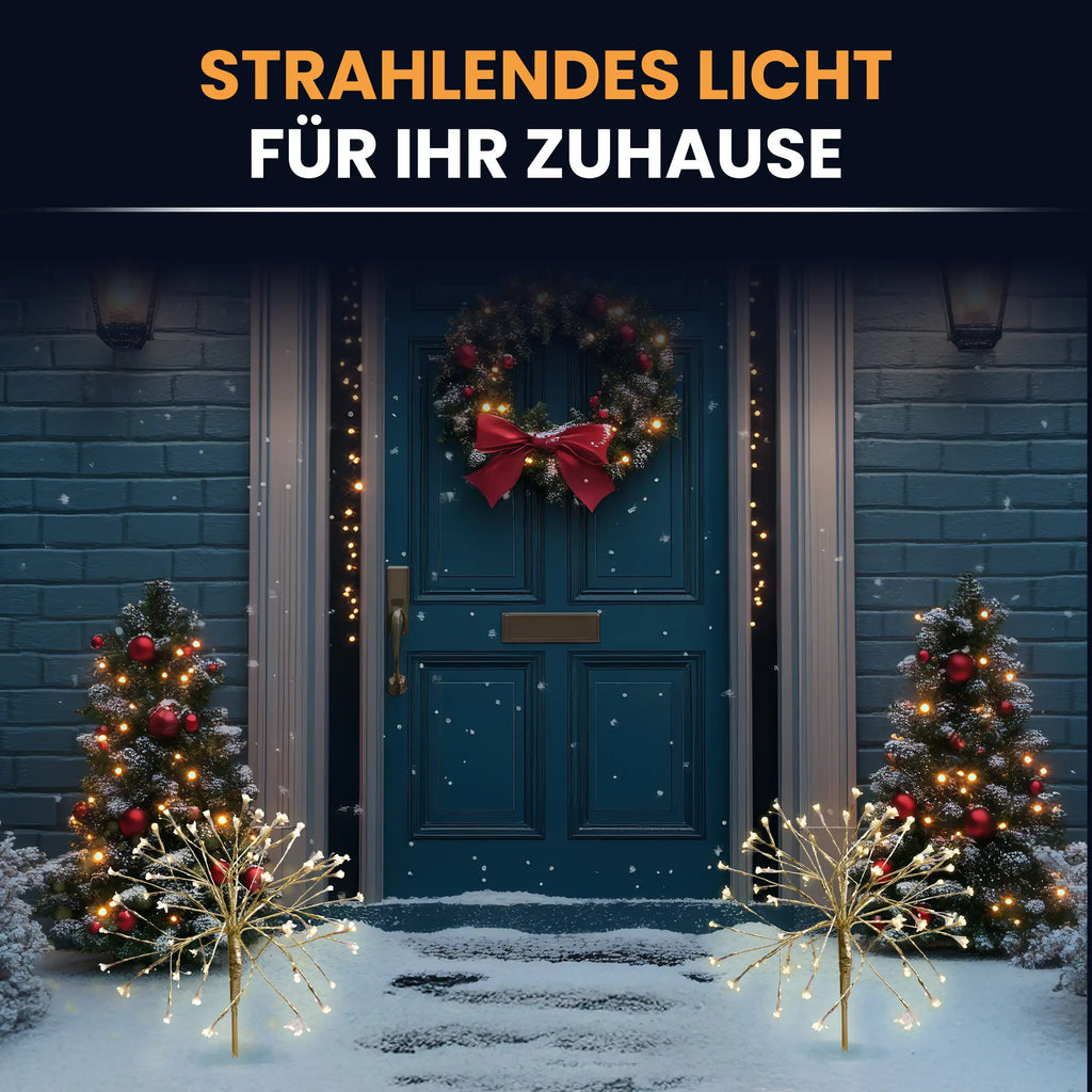 Lichterbaum 45 cm 600 LED warmweiß Timer-Funktion LED-Dekoration LED-Baum Weihnachtsdeko
